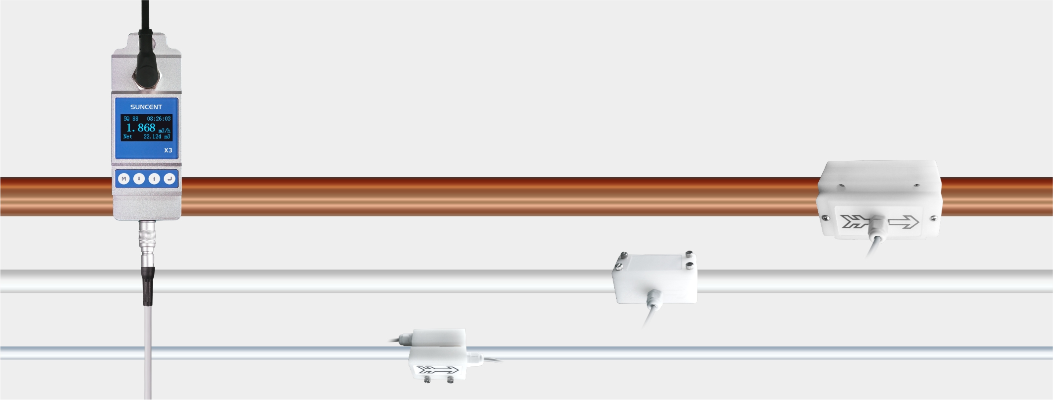 深圳迅昇SUNCENT超聲波流量計 深圳迅昇SUNCENT超聲波流量計